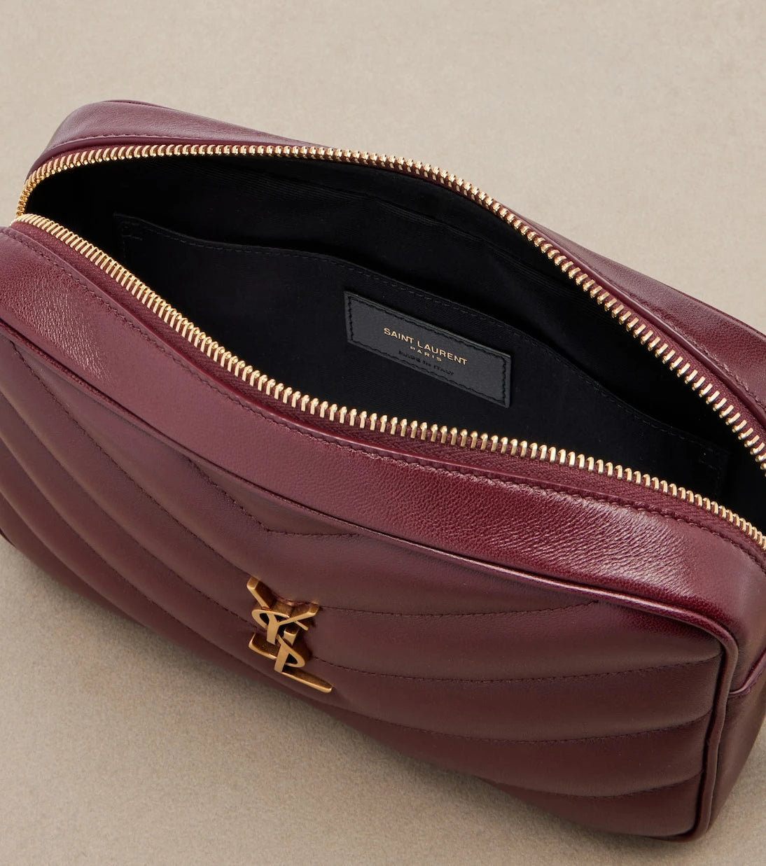 Saint Laurent - Loulou leather camera bag