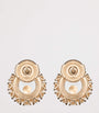 Chopard Rose Gold and Diamond Happy Diamonds Icons Joaillerie Stud Earrings