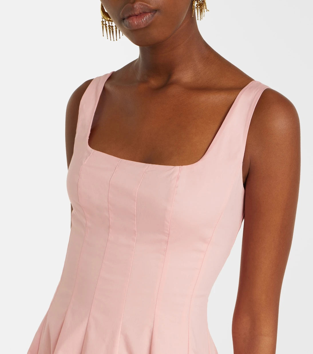 Staud - Wells cotton minidress