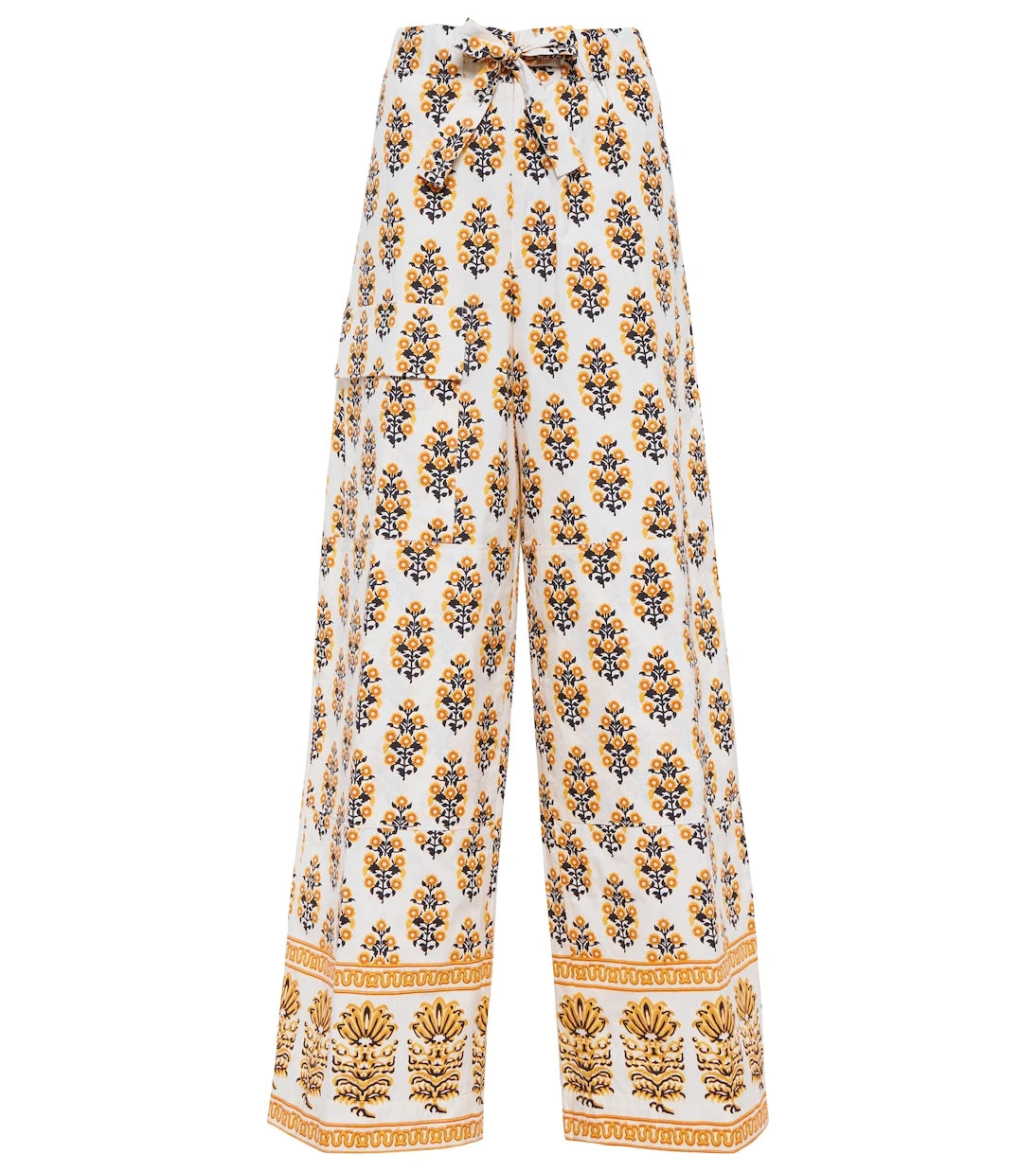 Dries Van Noten - Printed high-rise pants