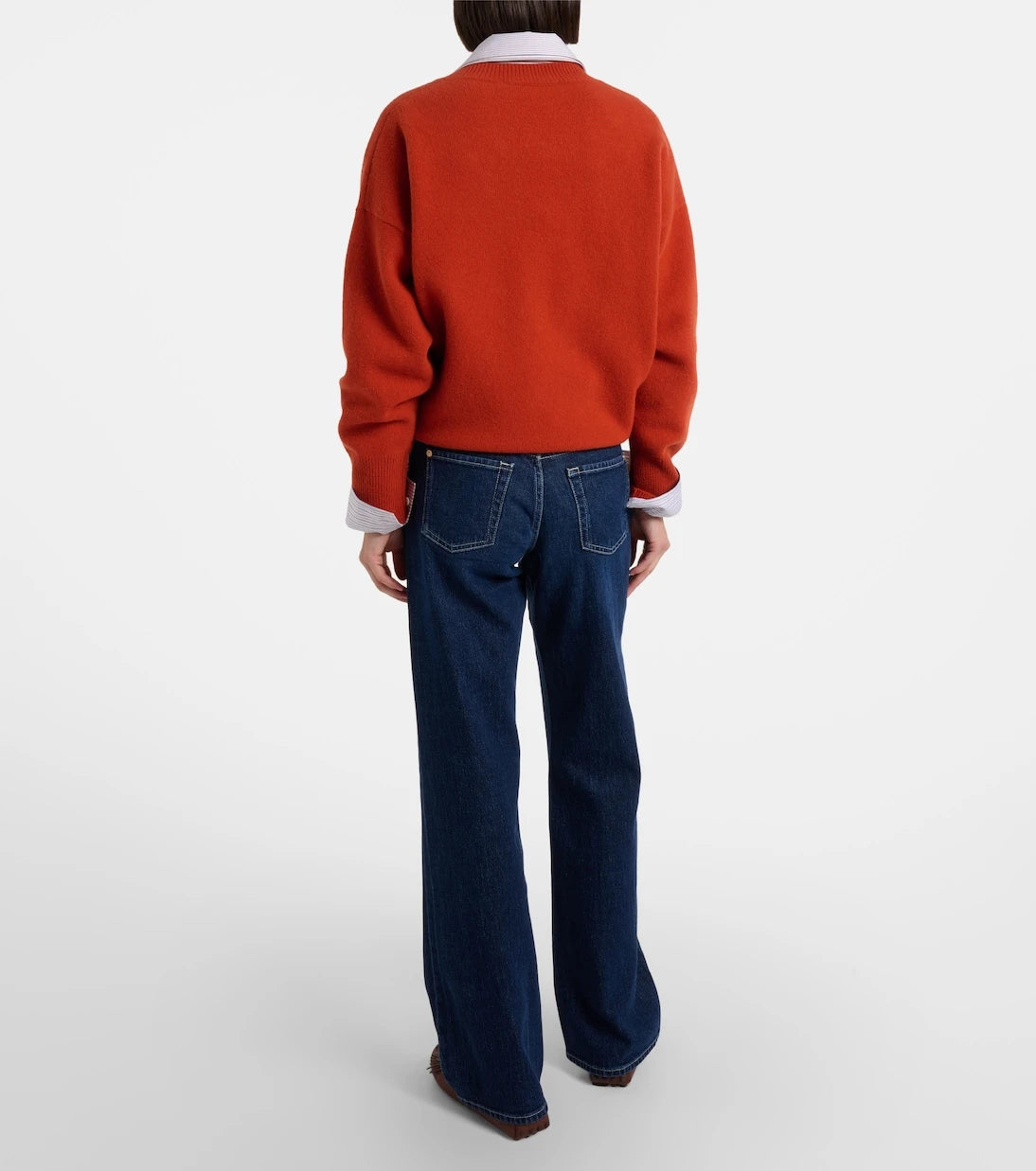 7 For All Mankind - Tess high-rise straight jeans