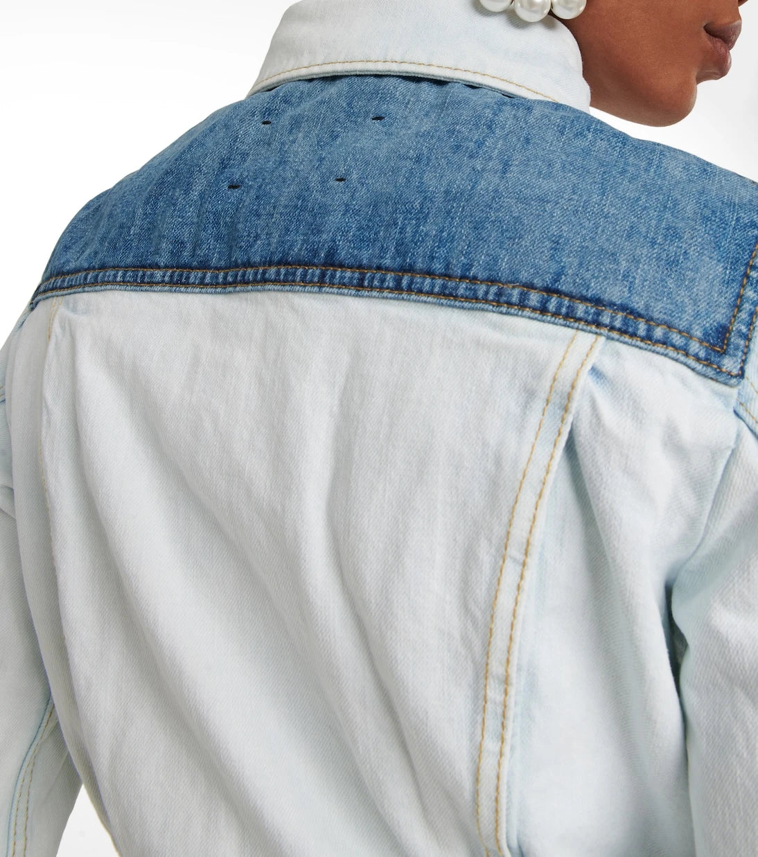 Dorothee Schumacher - Denim Love patchwork denim jacket
