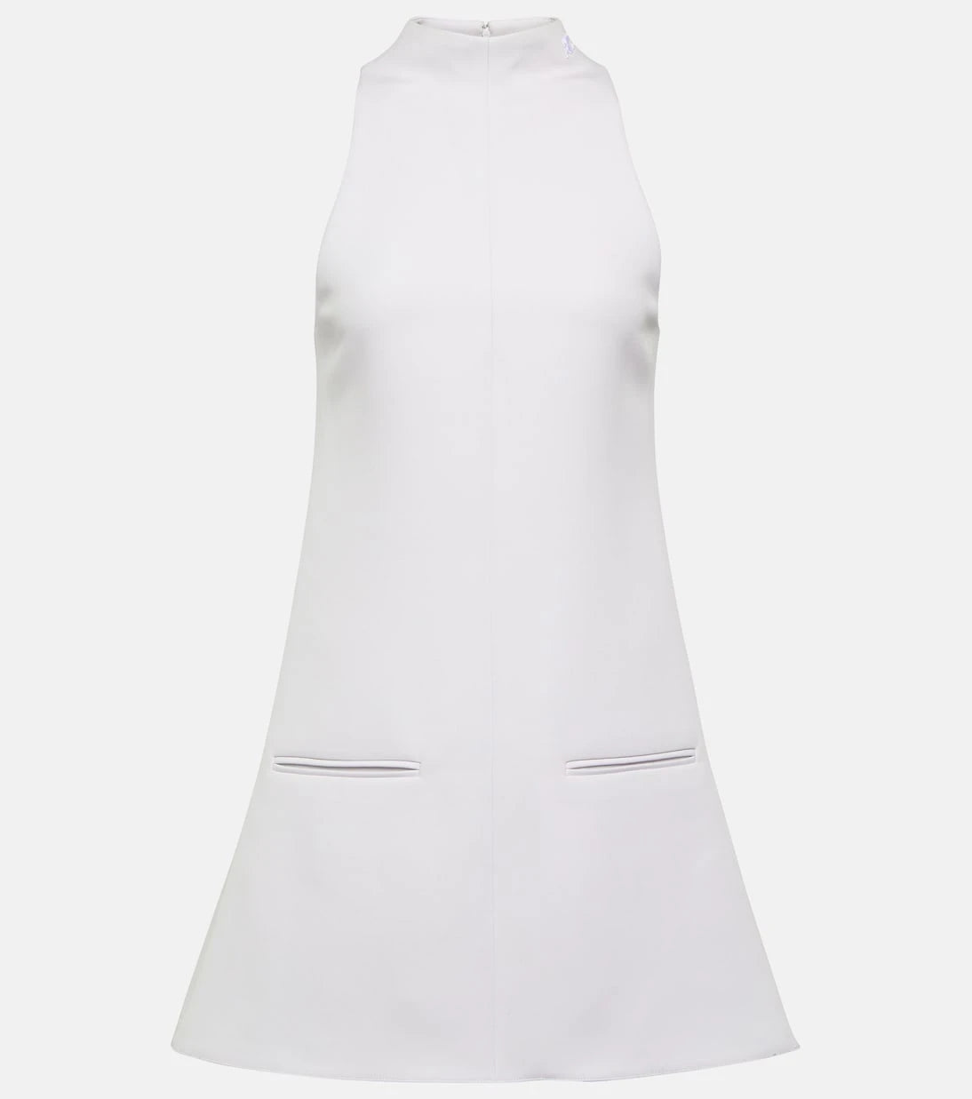 Courrèges - فستان قصير بشعار Heritage