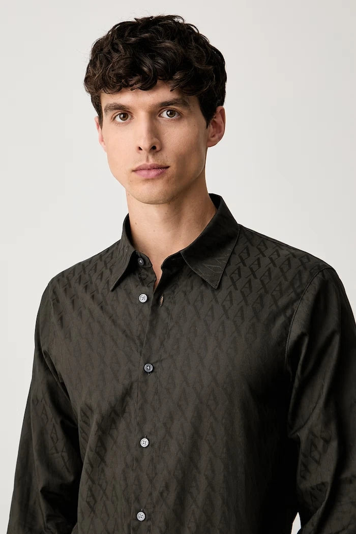 Armani Exchange erkek pamuklu gömlek