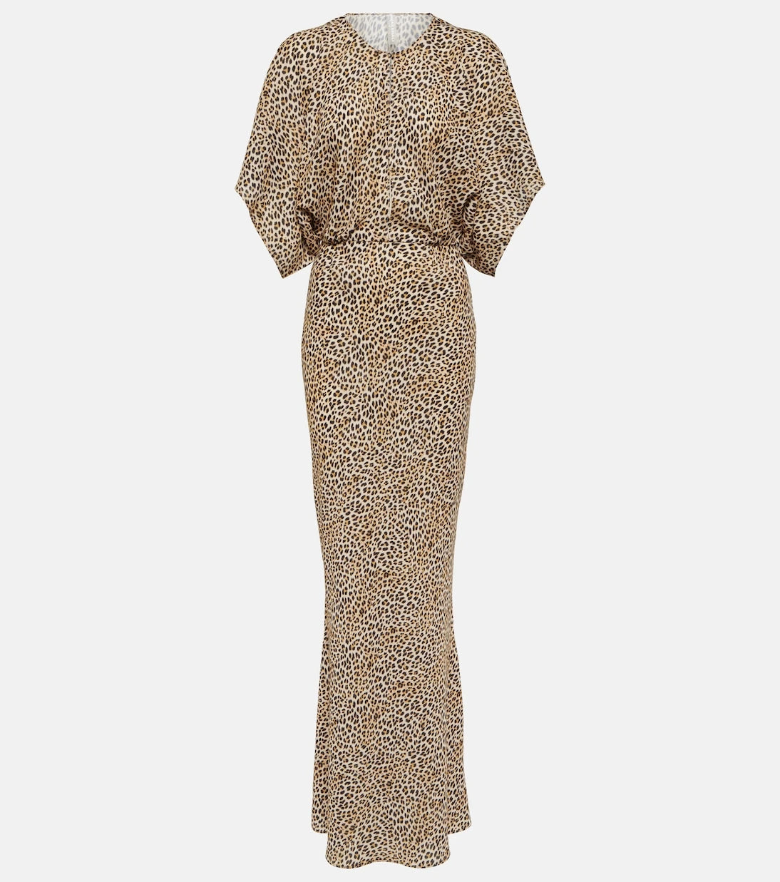 Norma Kamali - Obie leopard-print georgette gown