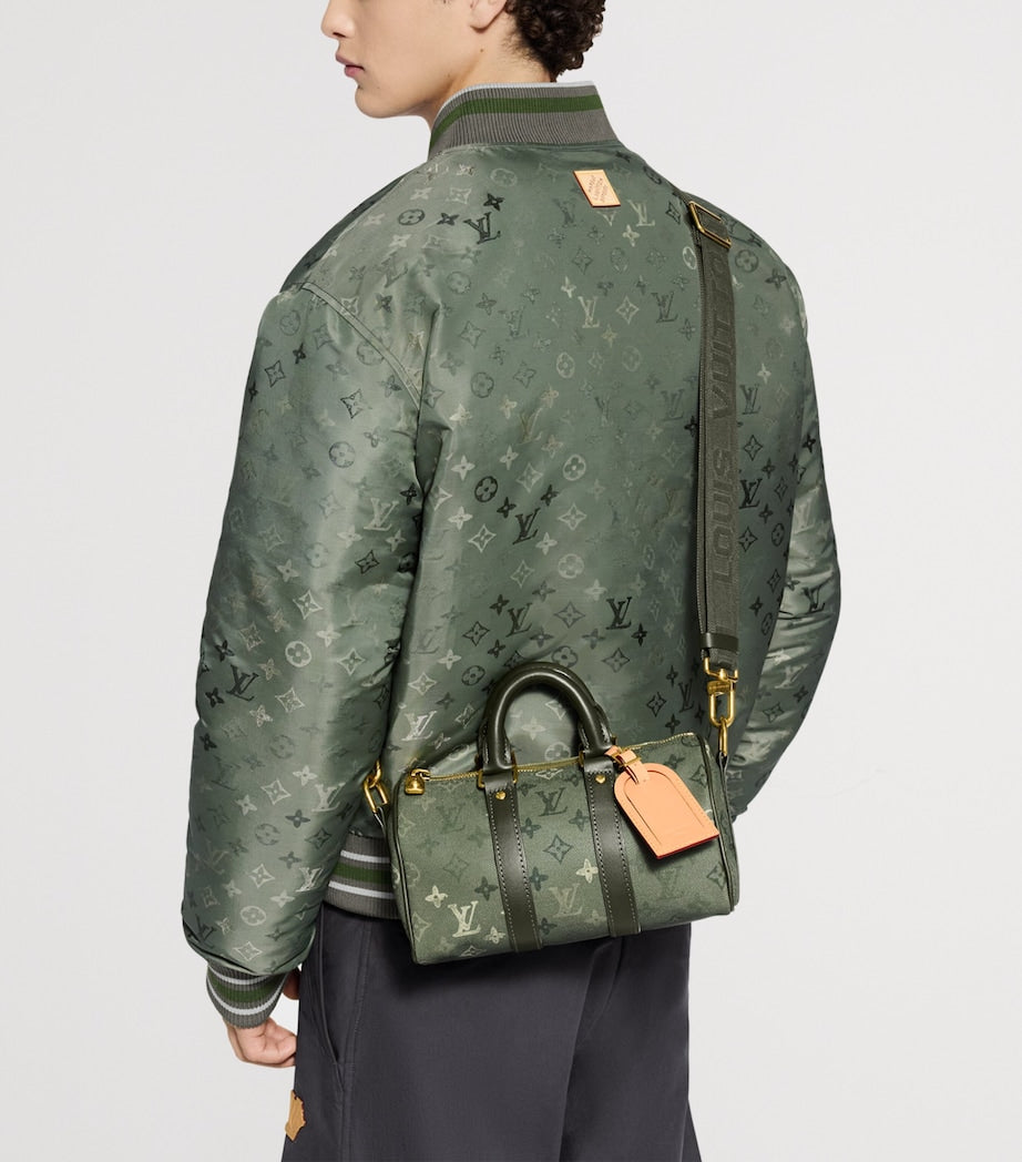 LOUIS VUITTON Canvas Keepall Bandoulière 25 Cross-Body Bag