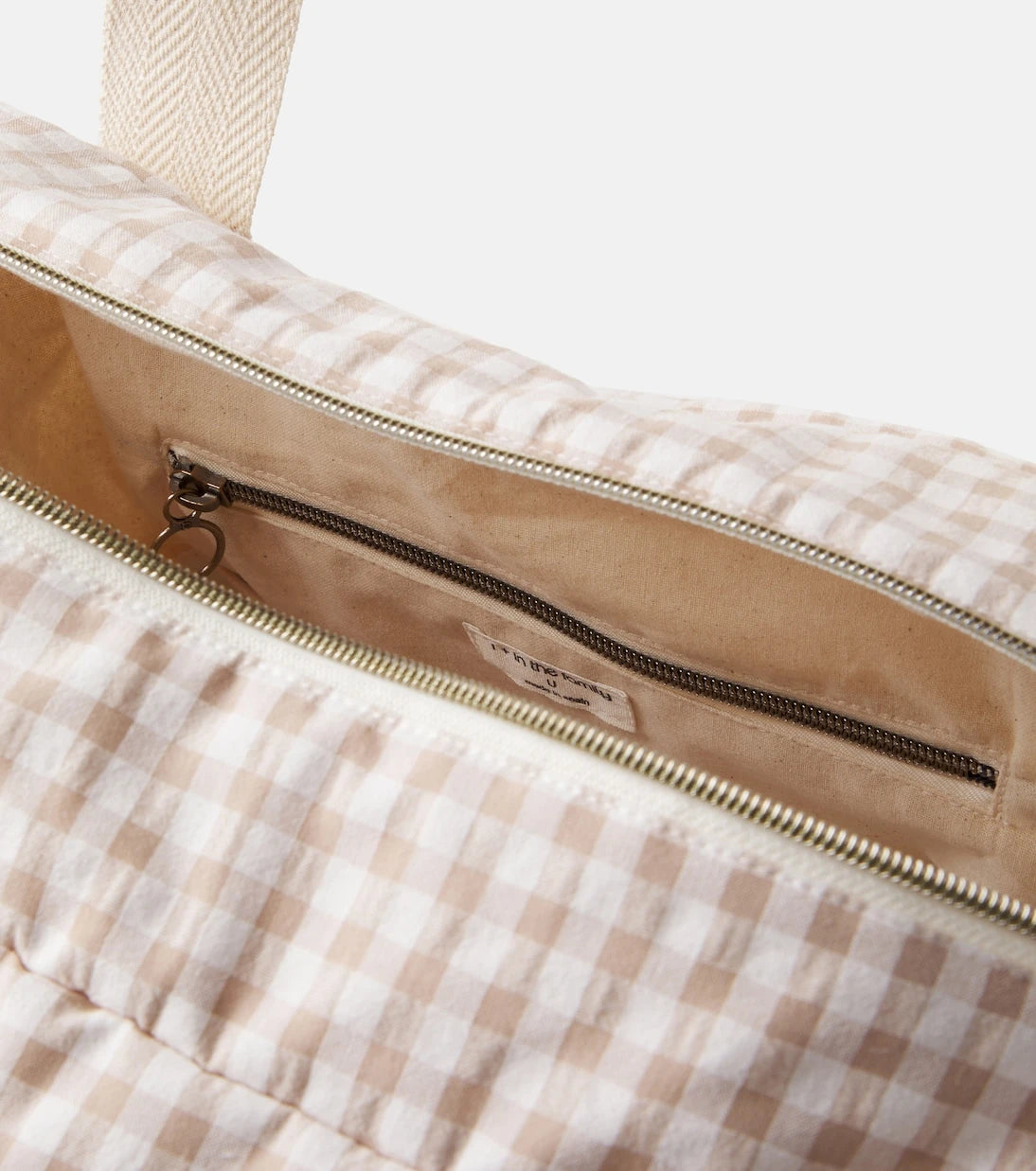 1 + in the Family - Checked changing bag