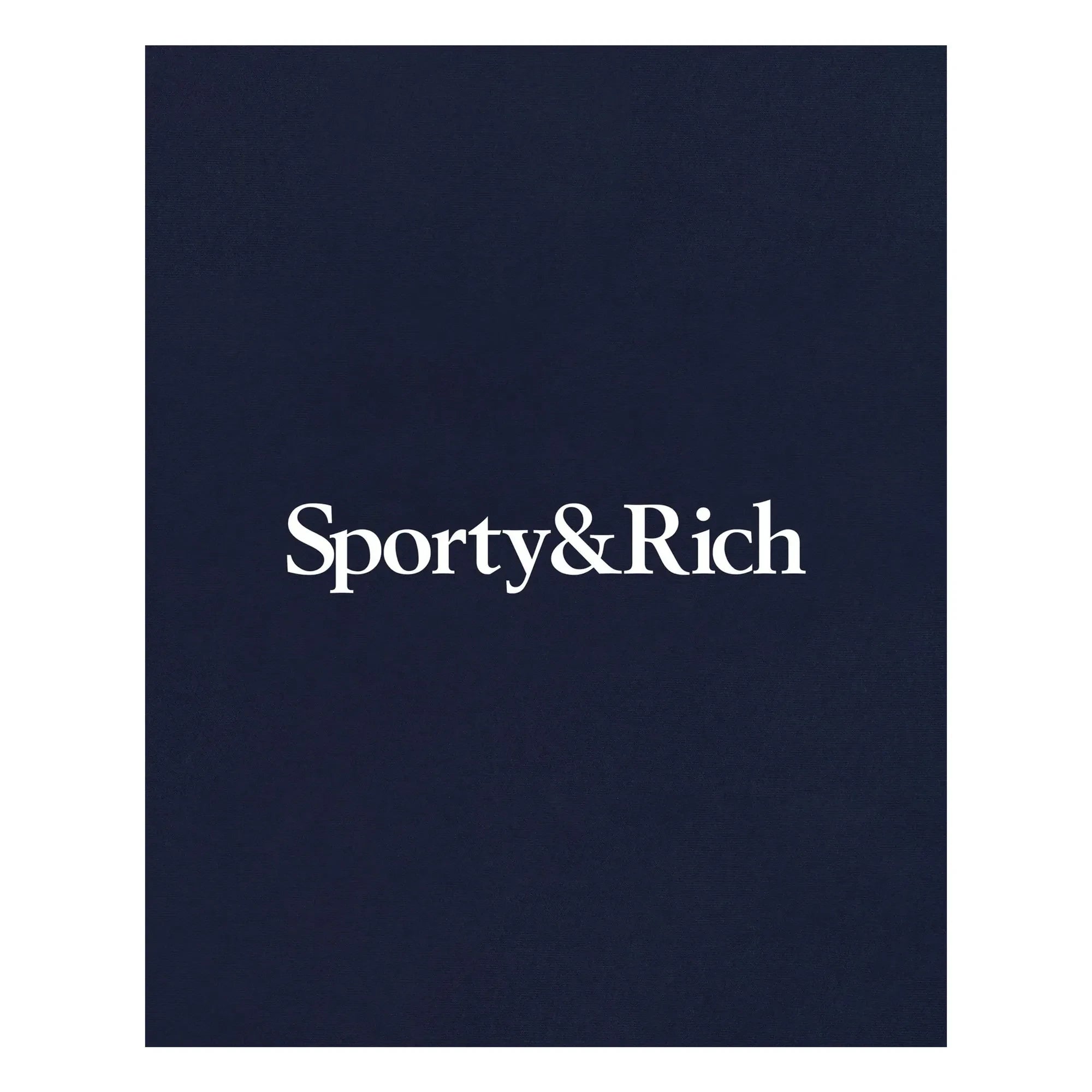 Sporty & Rich - Jogger Serif Logo | Navy blue