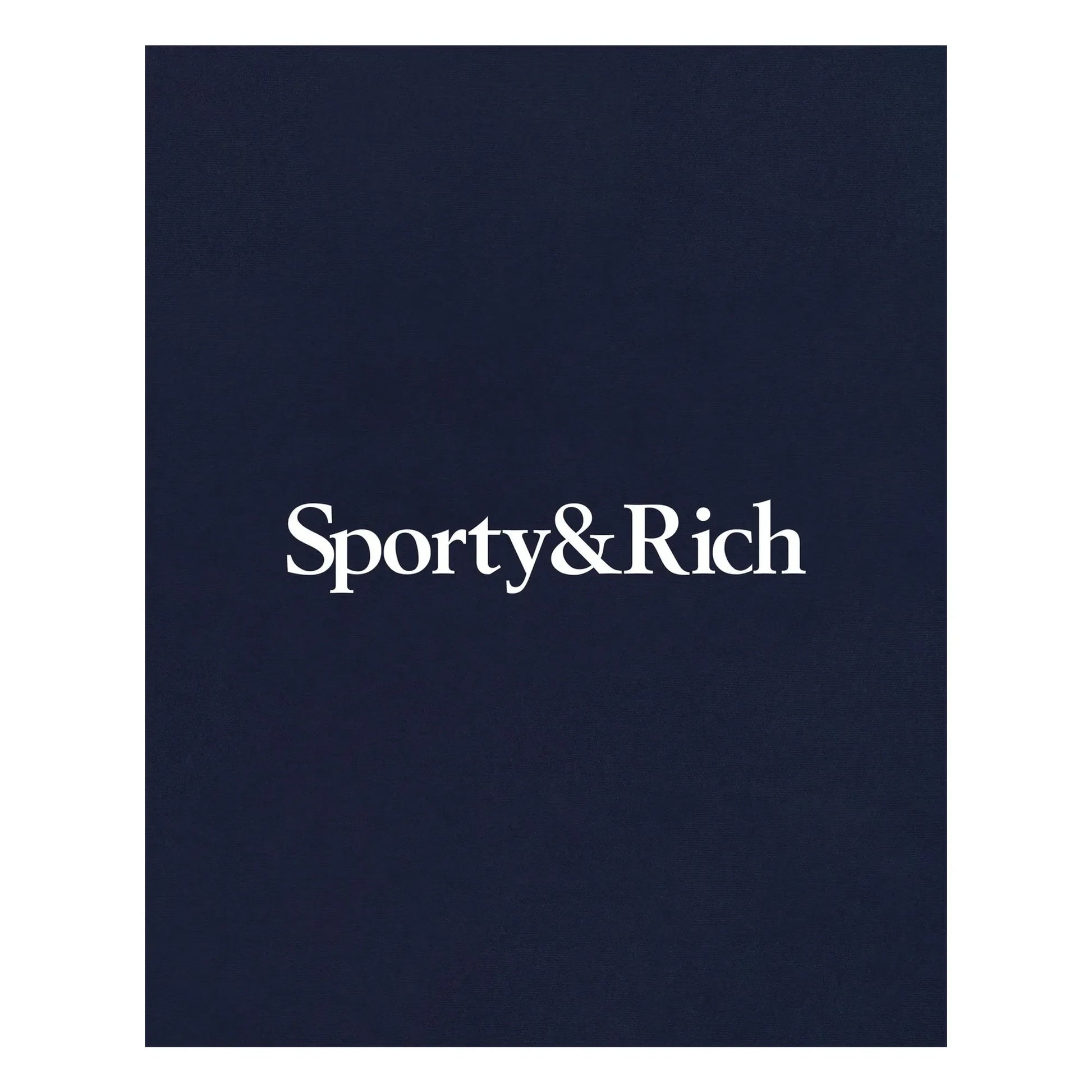 Sporty & Rich - Jogger Serif Logo | Navy blue