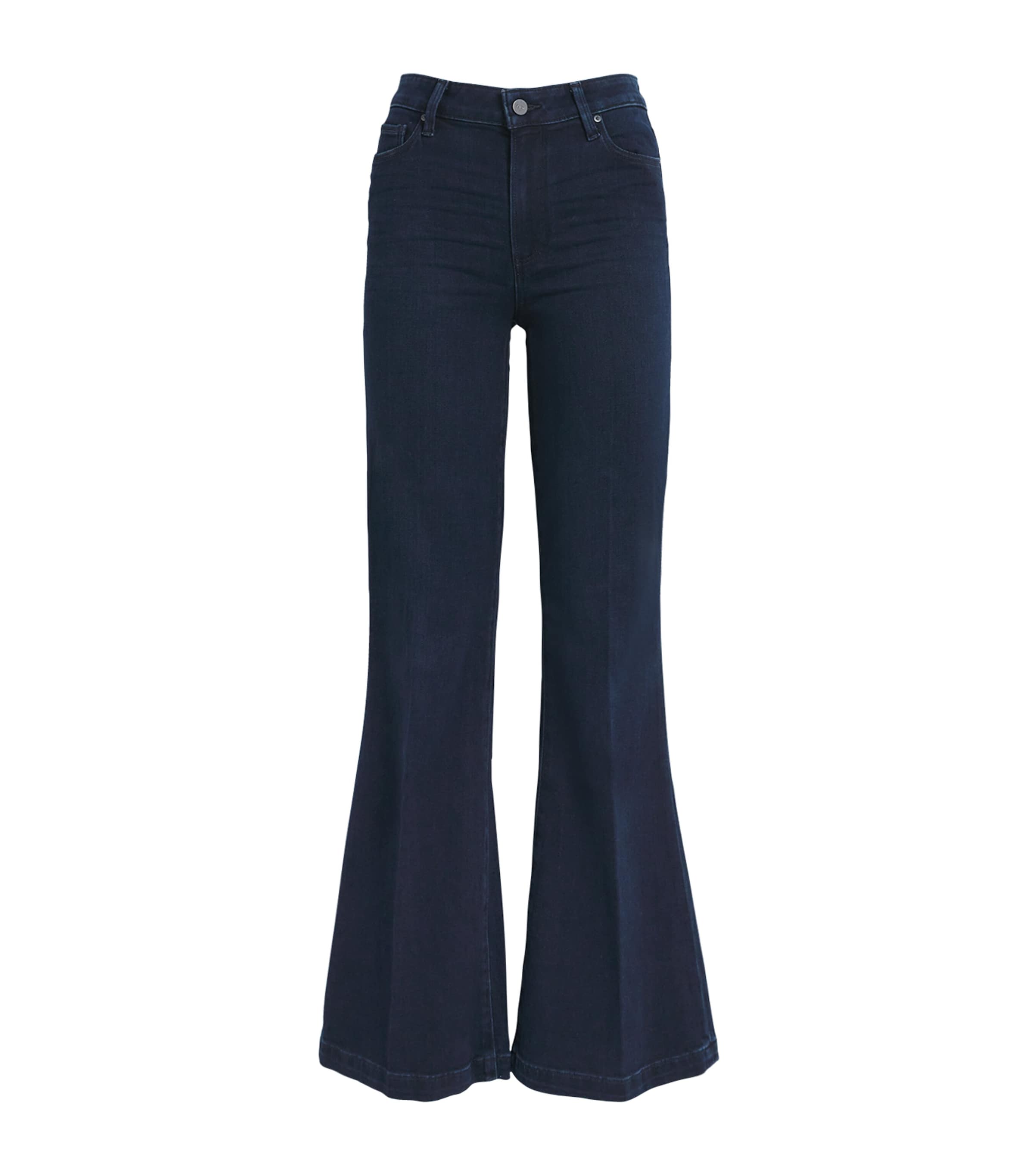 Blue Genevieve Flared Jeans