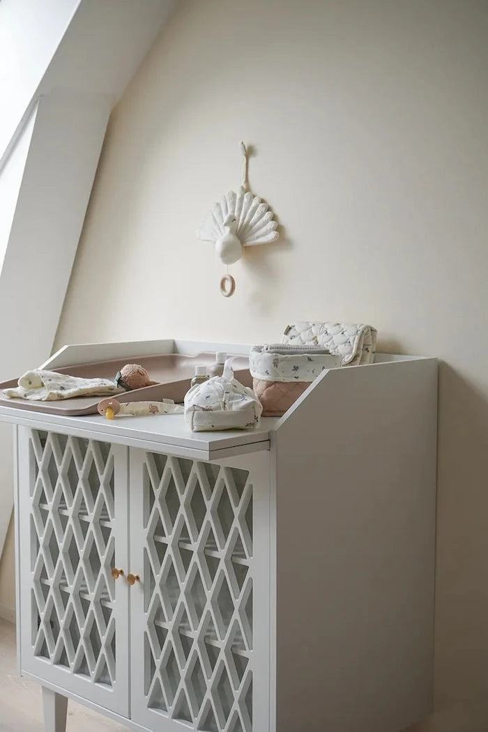 Cam Cam Copenhagen музыкale oyuncak çocuklar için Creme White
