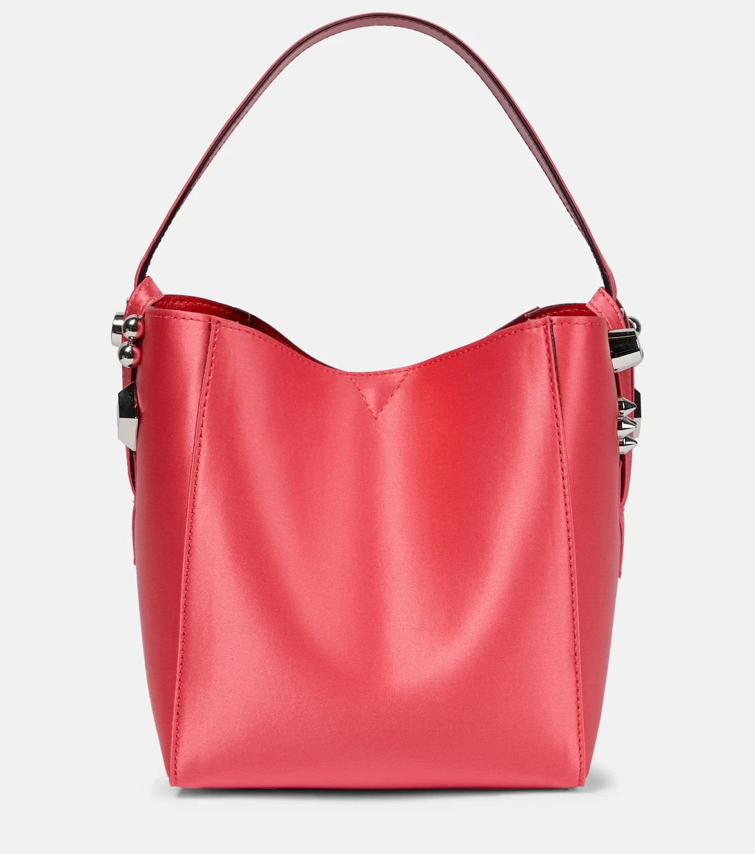 Christian Louboutin - Cabachic Mini satin bucket bag