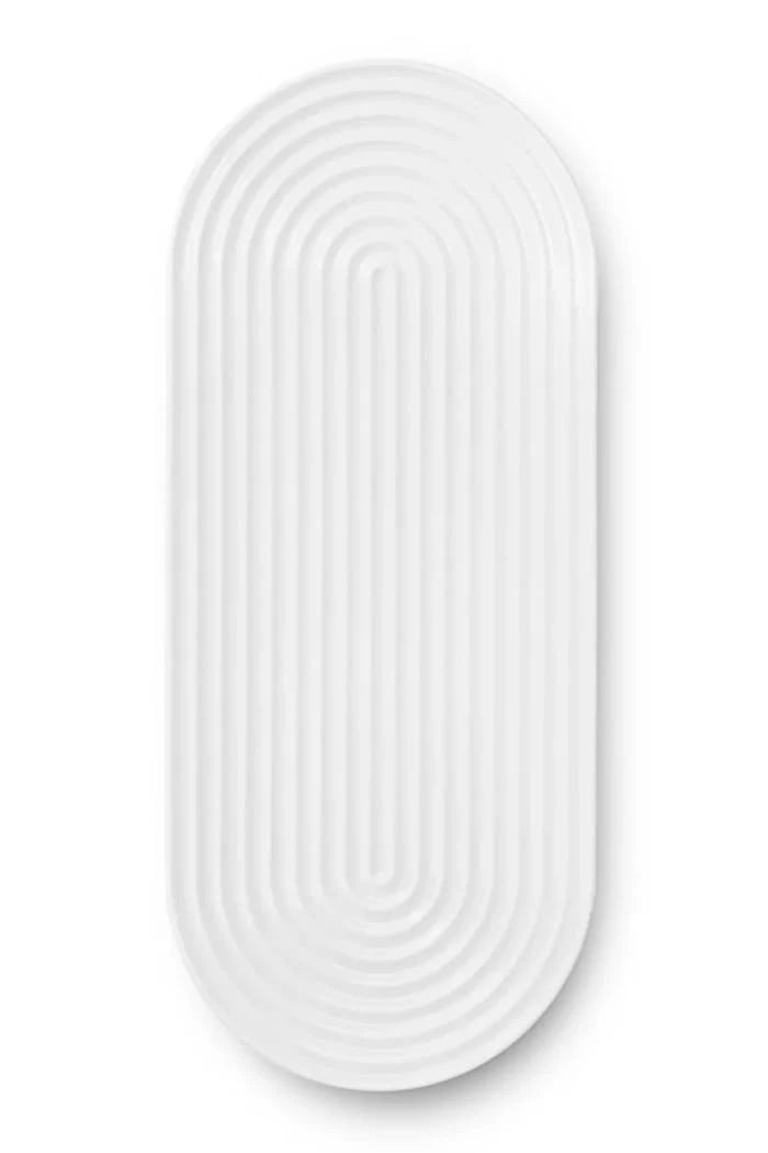 Lyngby Porcelæn porselen servis tabağı 32 x 14,5 cm