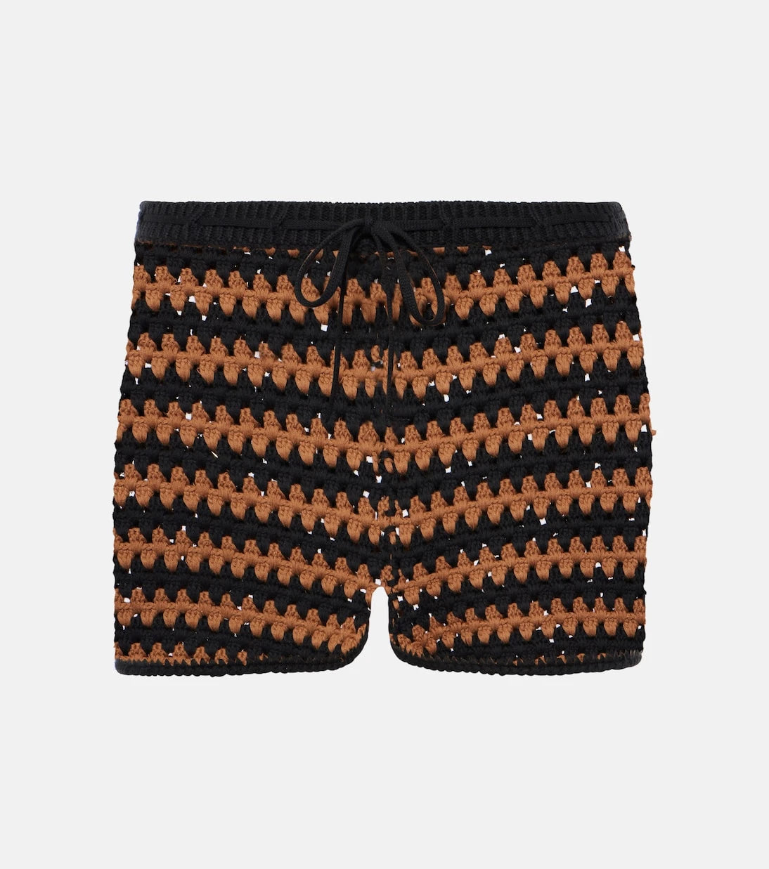 Staud - Samara cotton crochet shorts