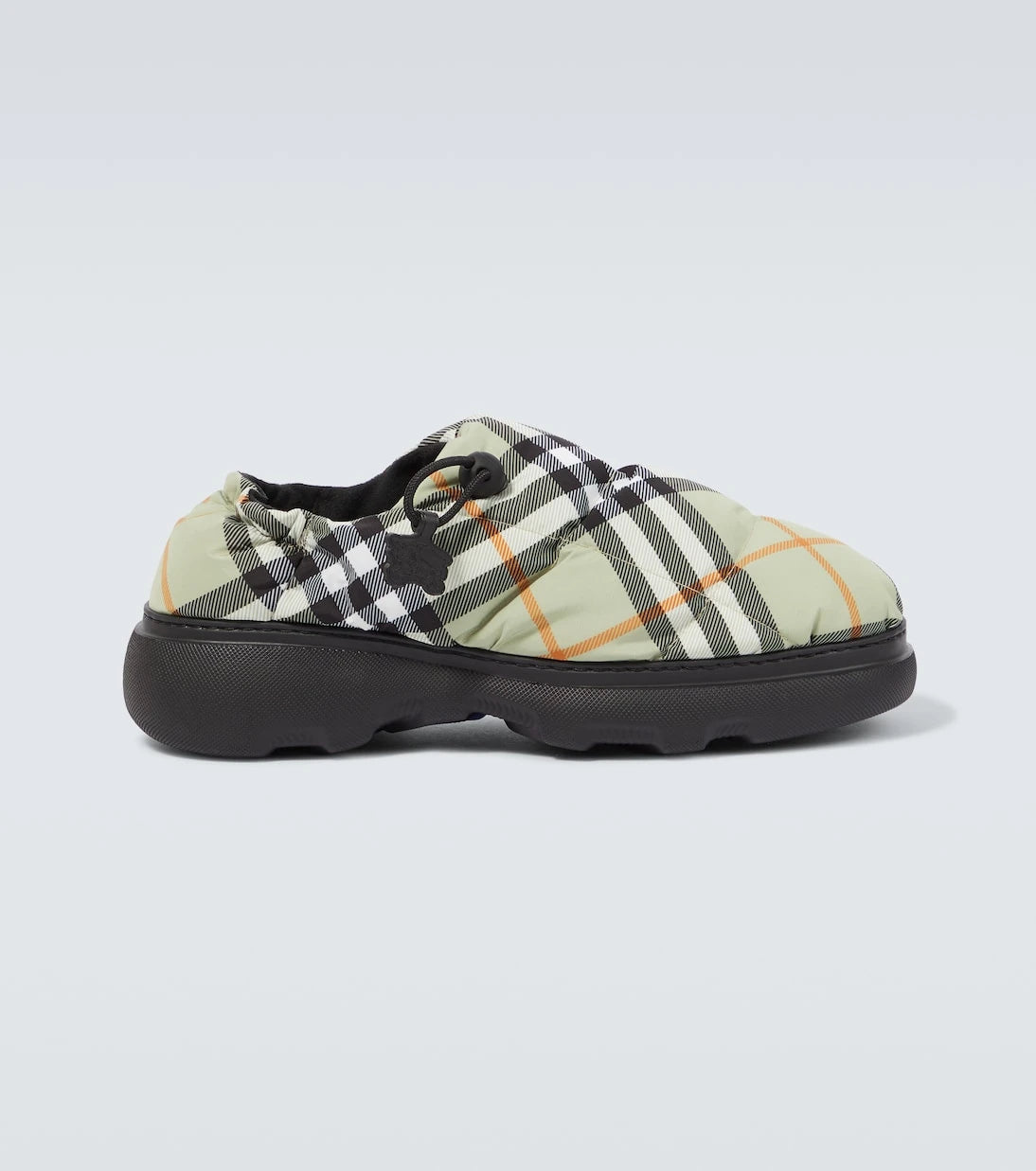 Burberry - Burberry Check quilted mules