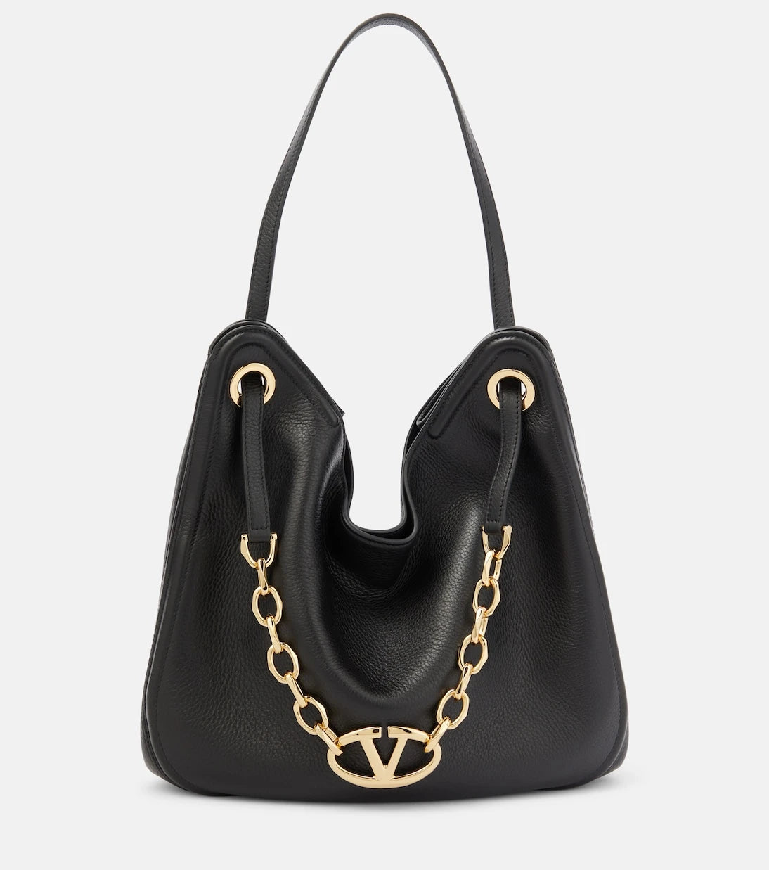 Valentino Garavani - VLogo Moon Medium leather tote bag