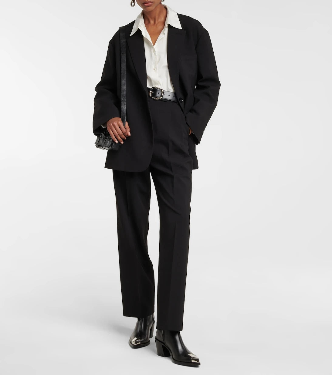 The Frankie Shop - Bea twill blazer