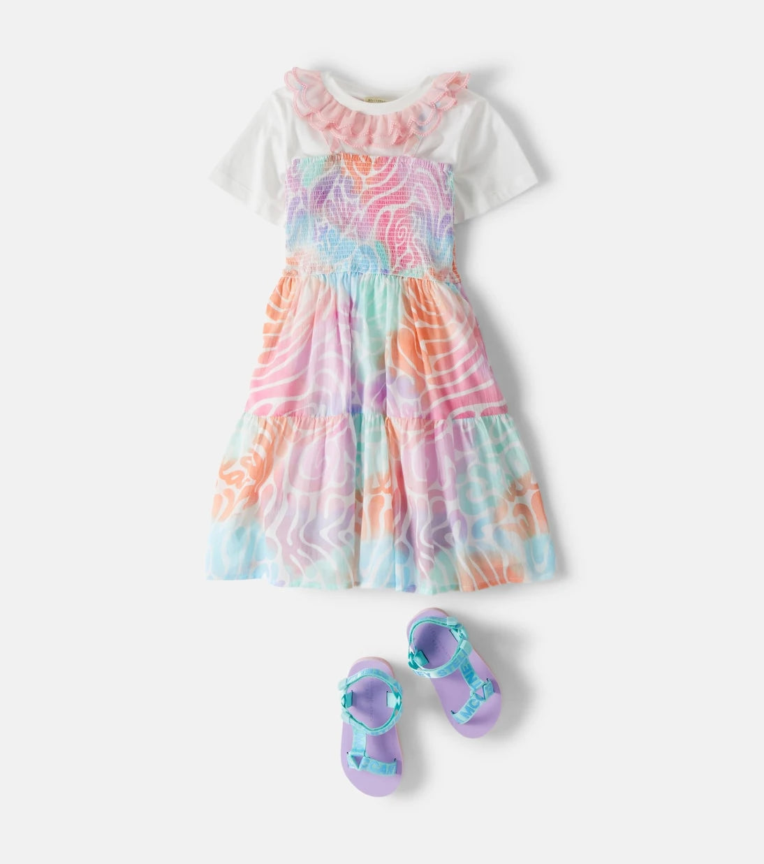 Stella McCartney Kids - Printed cotton dress