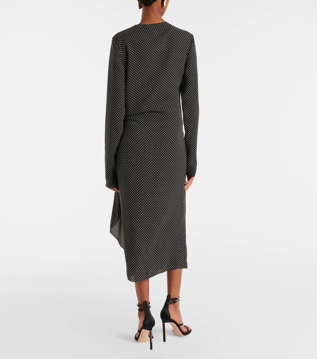 Tom Ford - Polka-dot silk midi dress