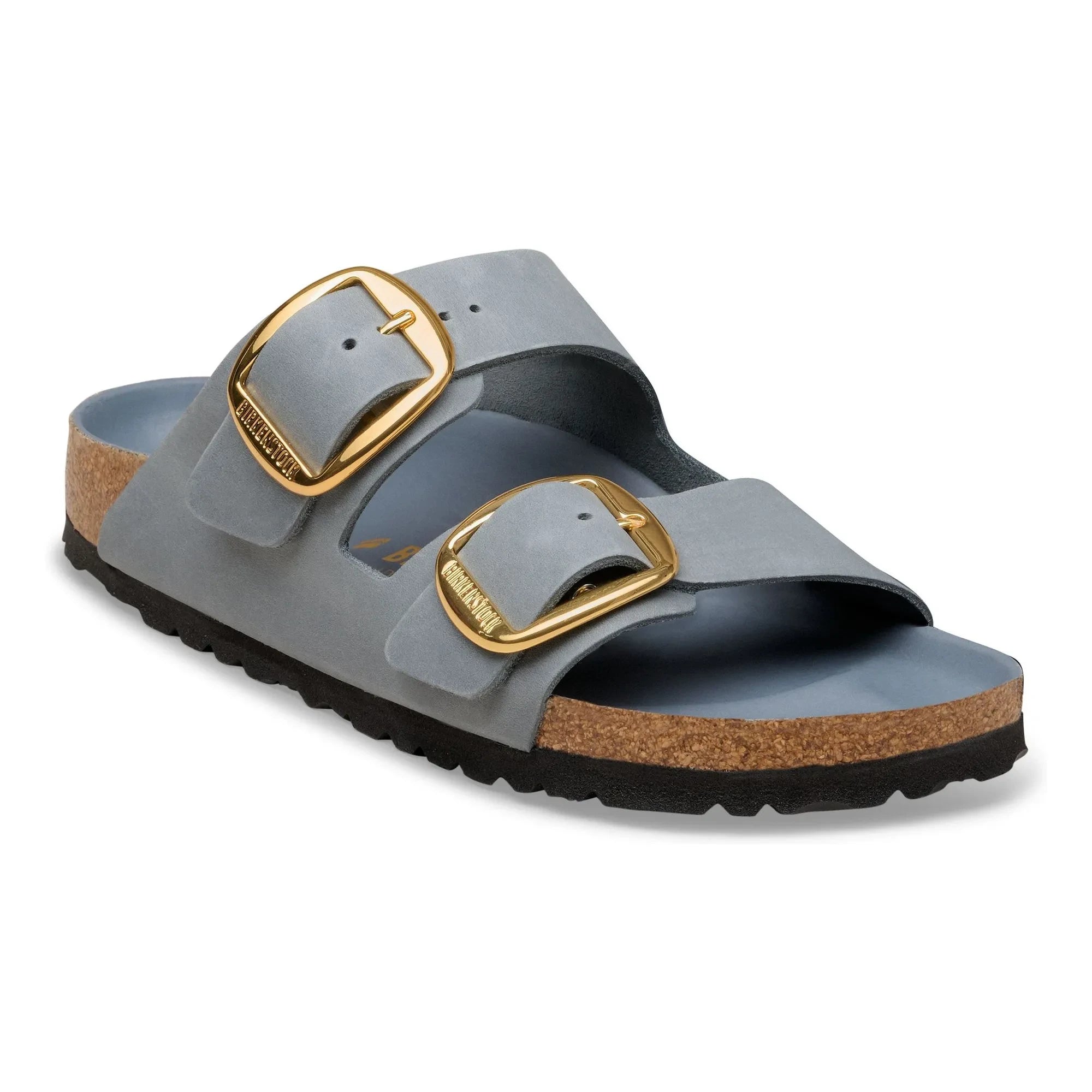 BIRKENSTOCK - Sandals Arizona Big Buckle Oiled Leather | Grey