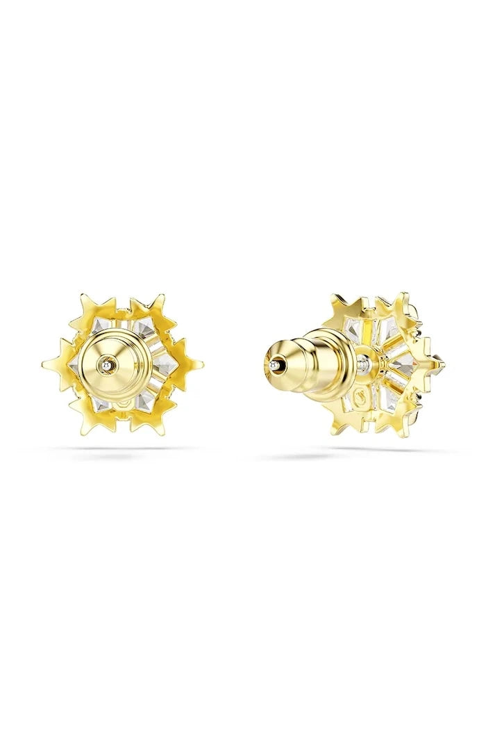 Swarovski kadın altın kaplama küpe циркон MAGIC