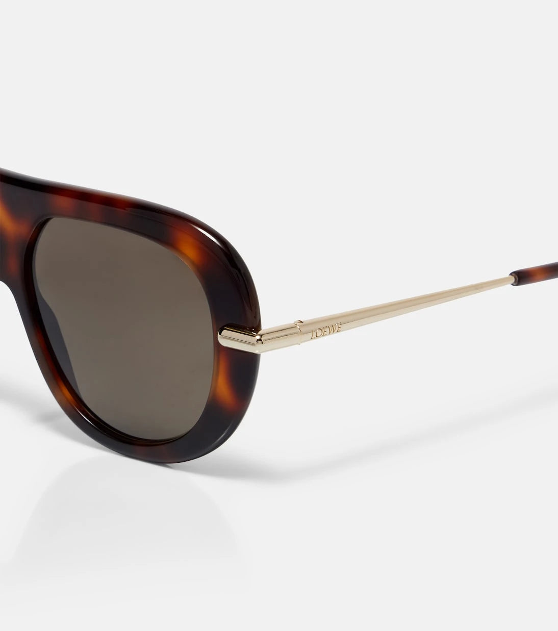 Loewe - Slim flat-top sunglasses
