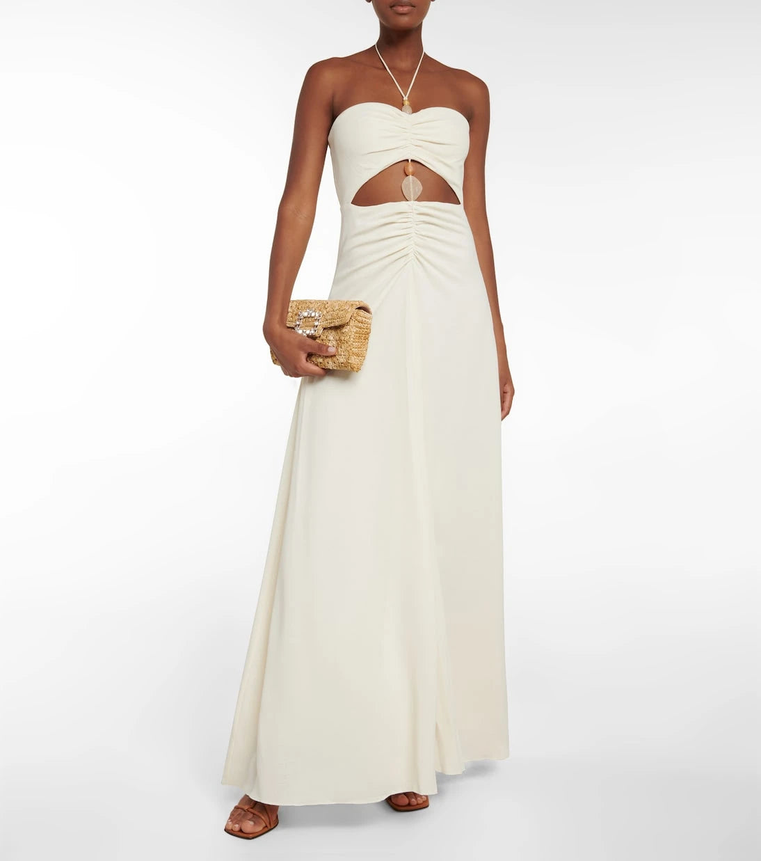 Simkhai - Wylda cutout halterneck maxi dress