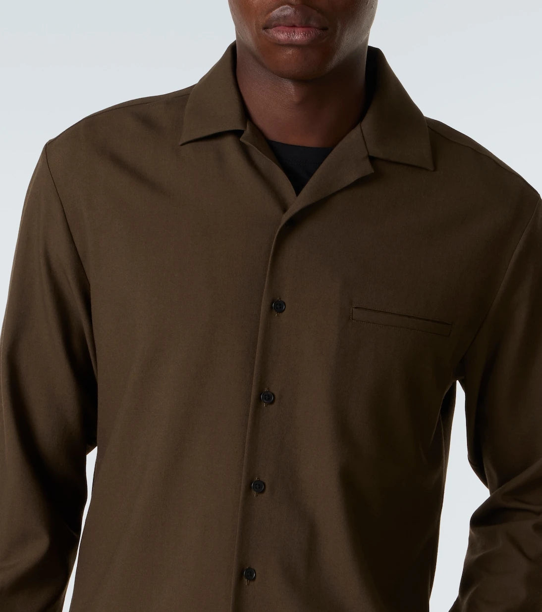 The Row - Kanta wool shirt