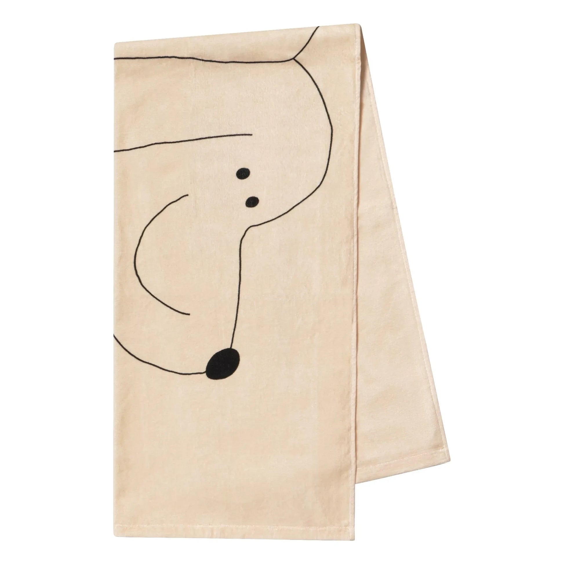 Tinycottons - Tiny &amp; Tiny Organic Cotton Beach Towel | Beige