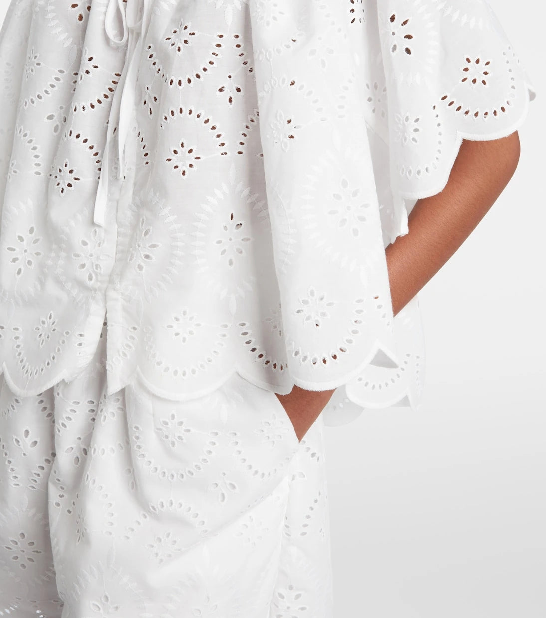 Faithfull - Fondaco broderie anglaise top