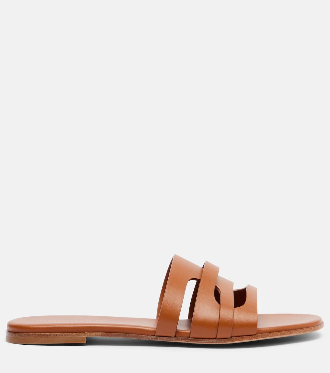 Gianvito Rossi - Nora leather slides