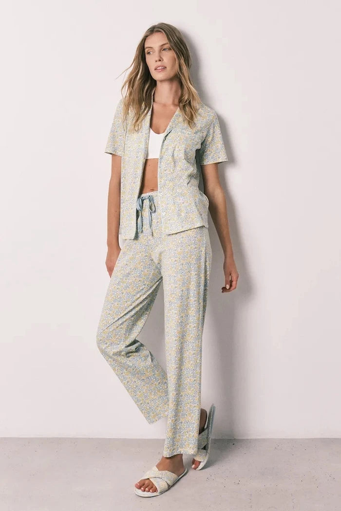 women'secret kadın pamuklu iki parçalı pijama