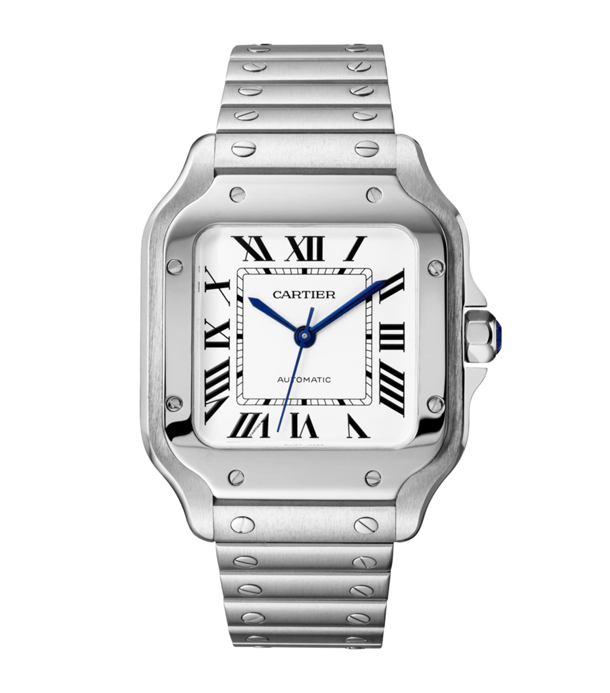 Stainless Steel Santos de Cartier Watch 35.1mm