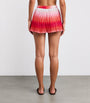 Missoni Red Ombré Crochet Shorts
