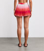 Missoni Red Ombré Crochet Shorts