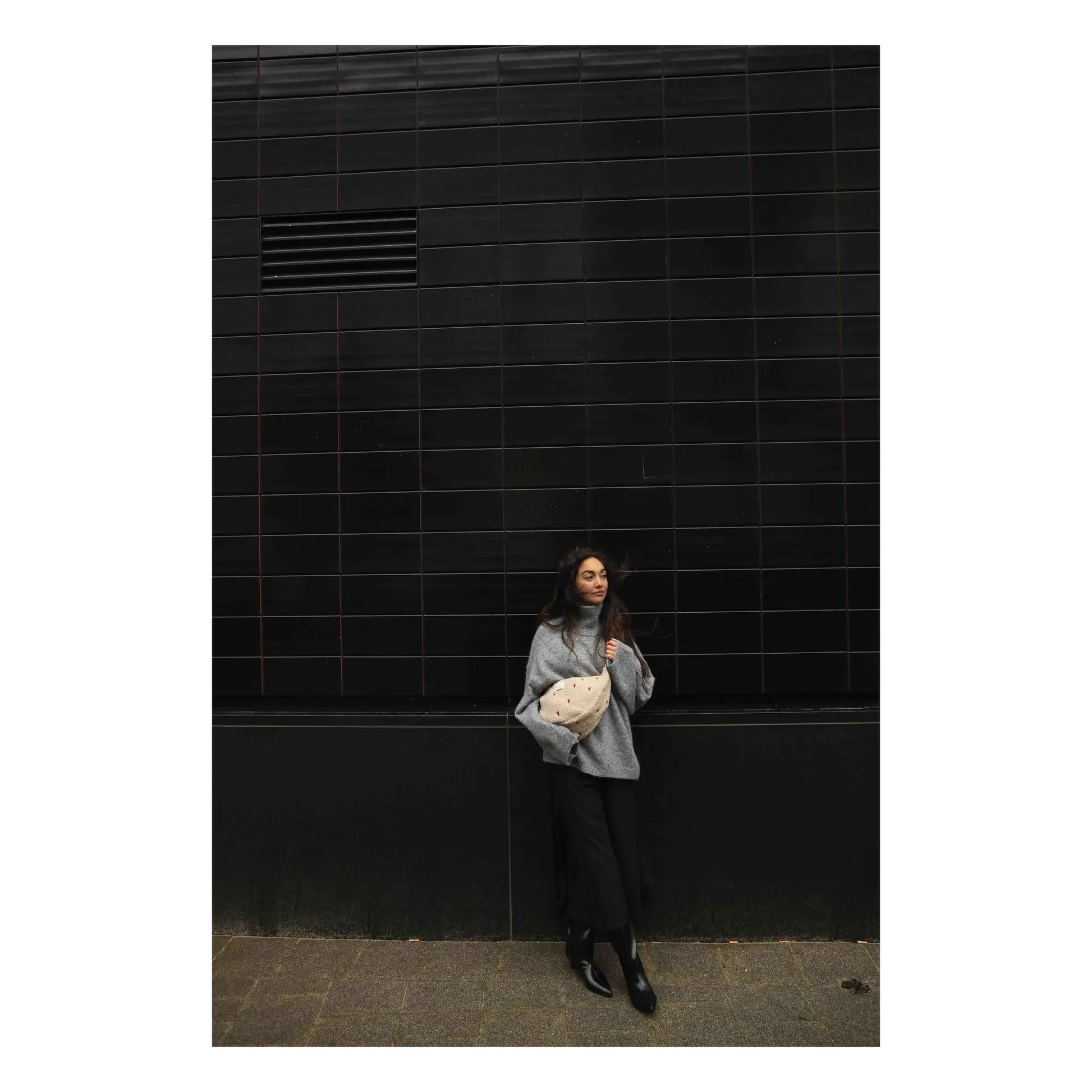 Studio Noos - Hearts fanny pack | Ecru