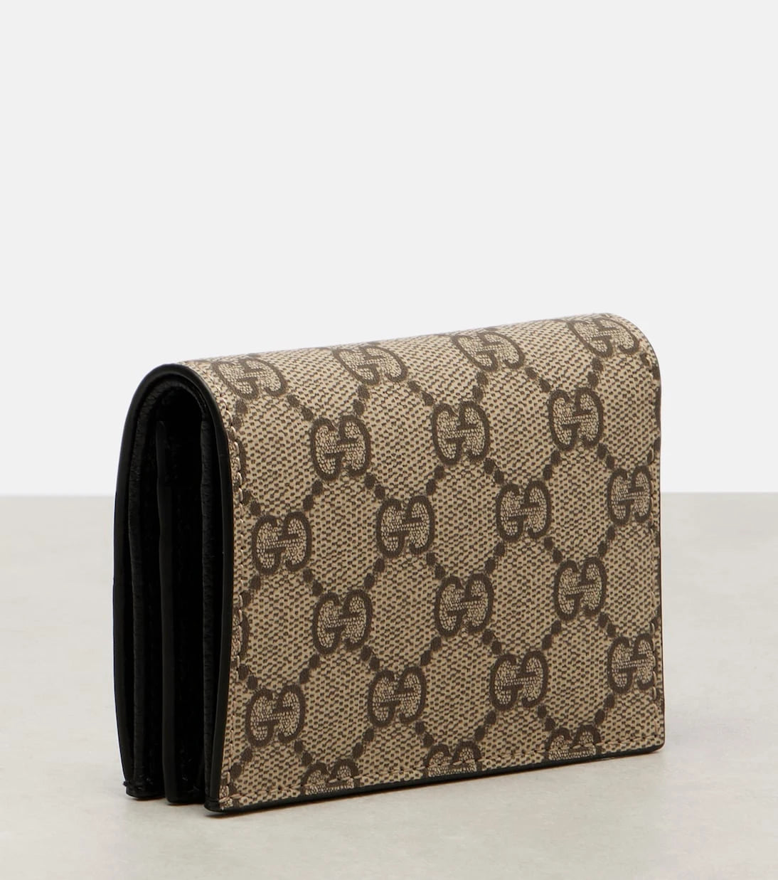 Gucci - Double G Mini leather wallet