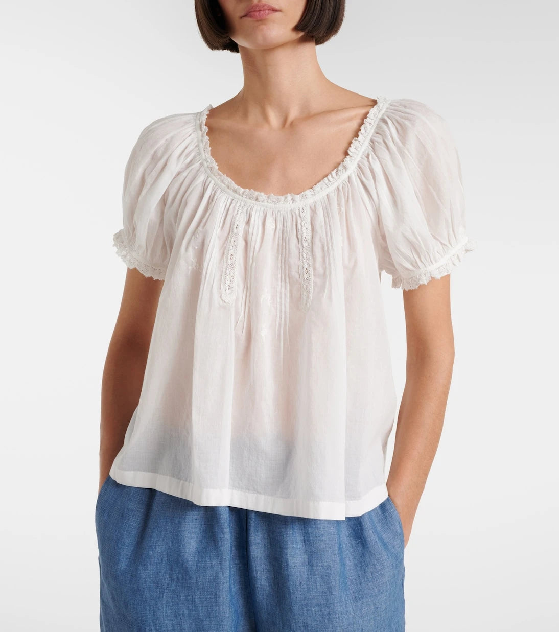 Dôen - Frederica cotton voile top