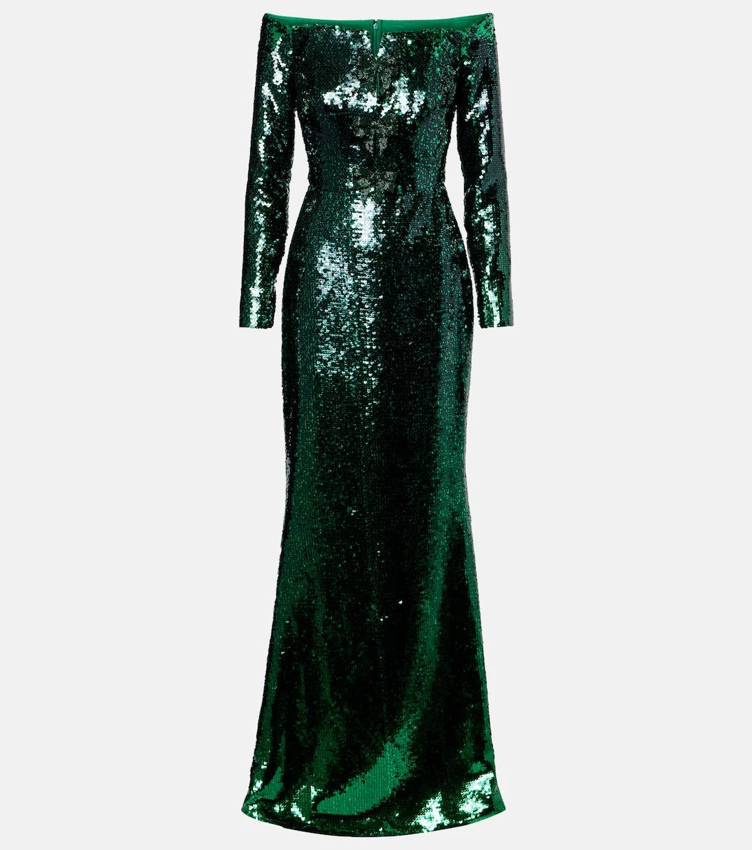Elie Saab - Sequined off-shoulder gown
