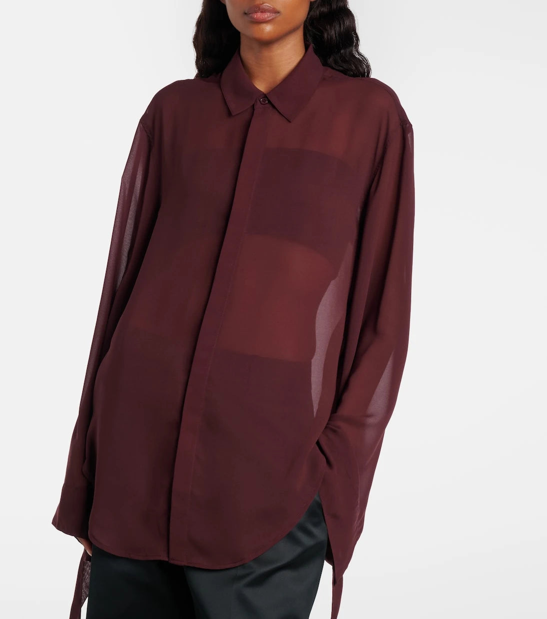 The Frankie Shop - Verlin chiffon shirt