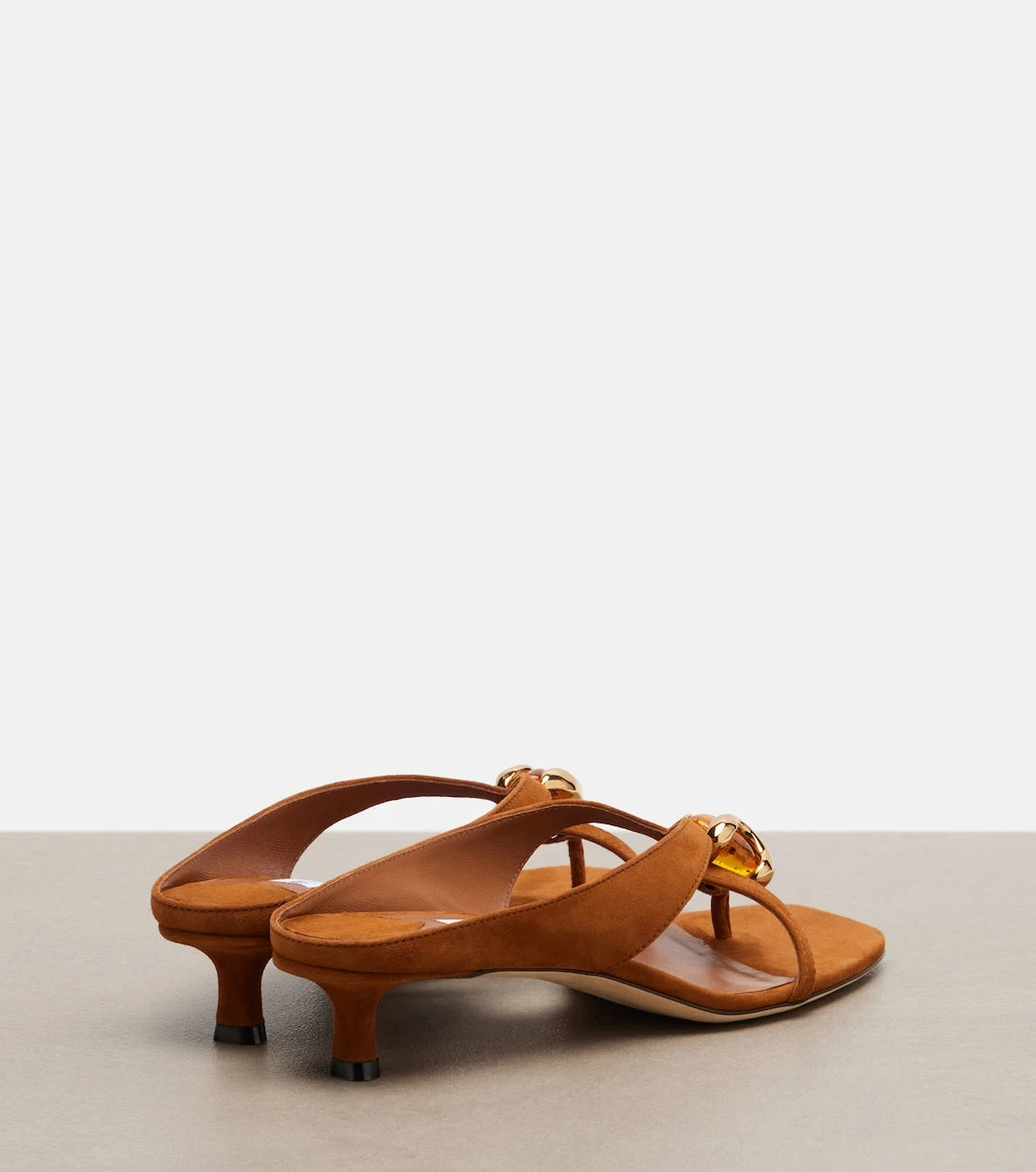 Jimmy Choo - Emeri embellished suede sandals