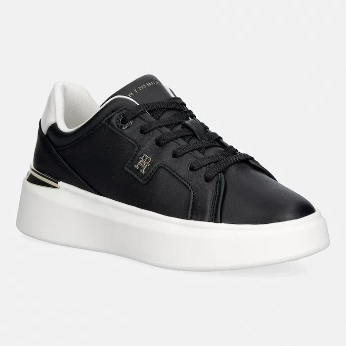 Tommy Hilfiger TH CHIC PLATFORM маратонки дамски от кожа