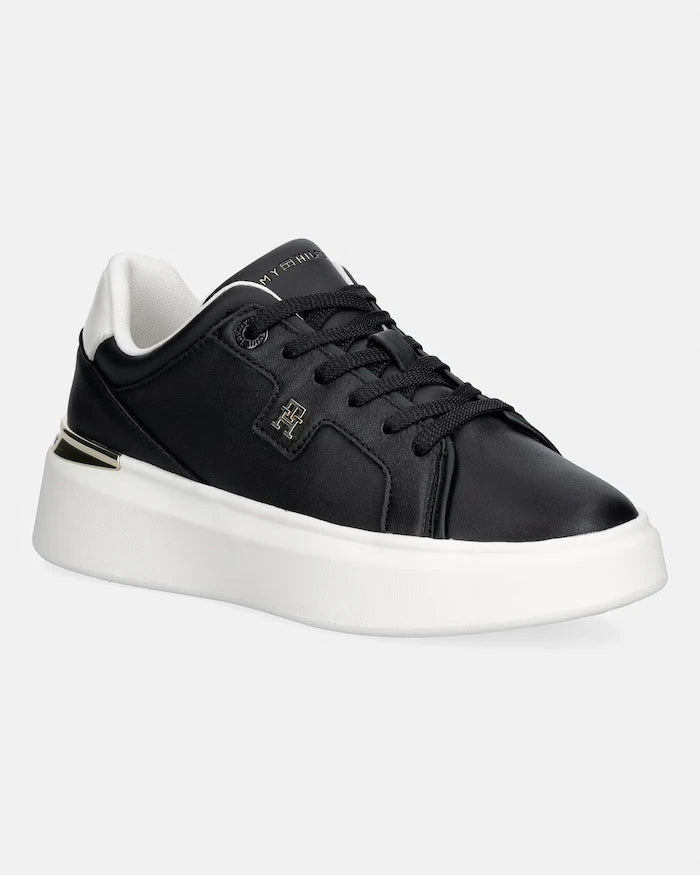 Tommy Hilfiger TH CHIC PLATFORM маратонки дамски от кожа