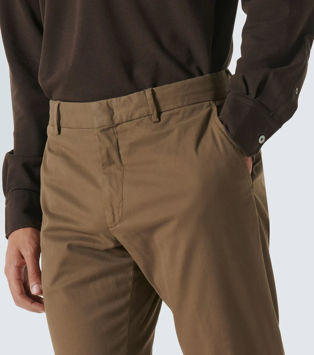 Zegna - Cotton-blend chinos