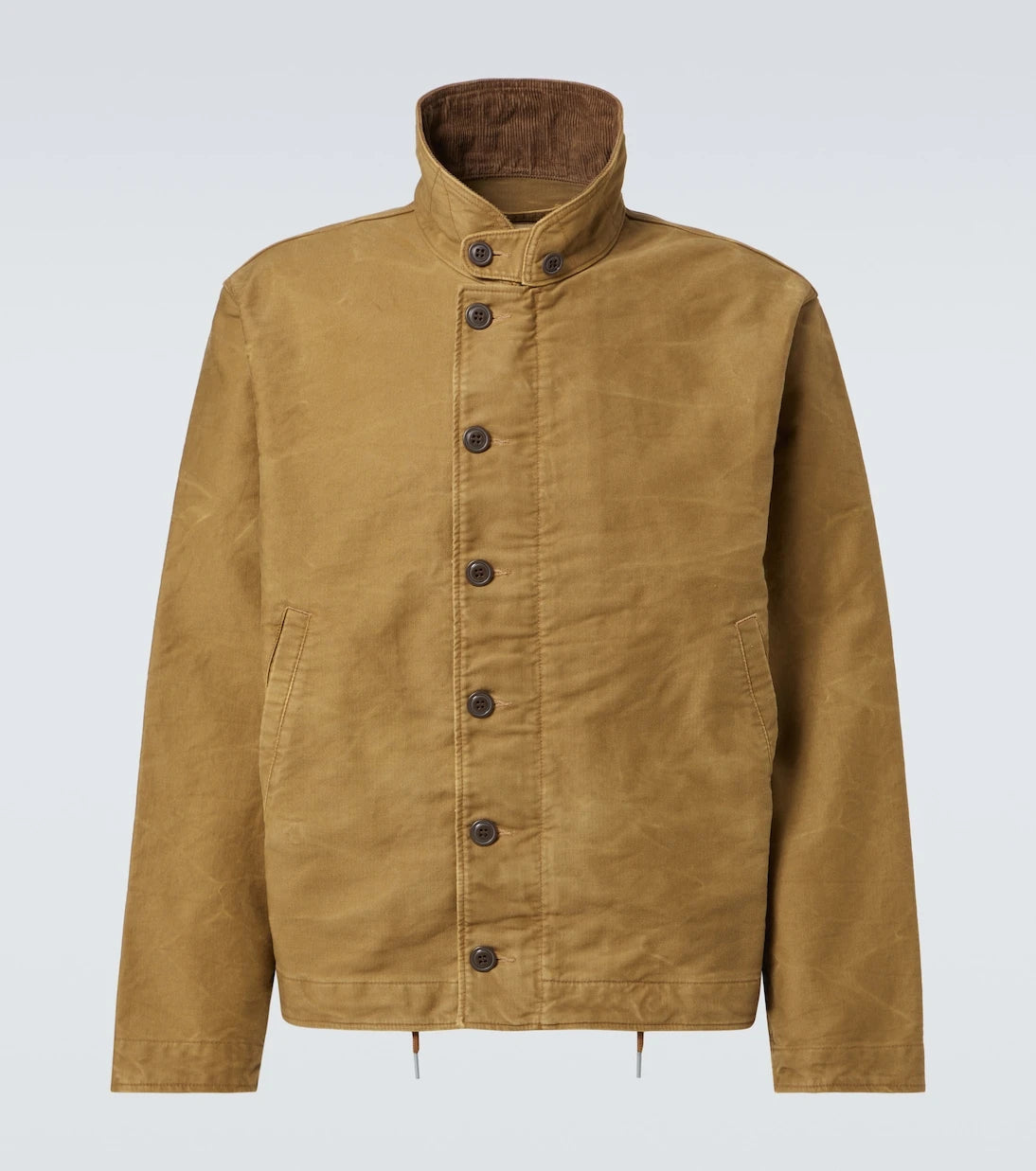 RRL - Corduroy-trimmed cotton jacket