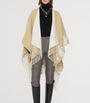 Burberry Beige Wool-Cashmere EKD Cape
