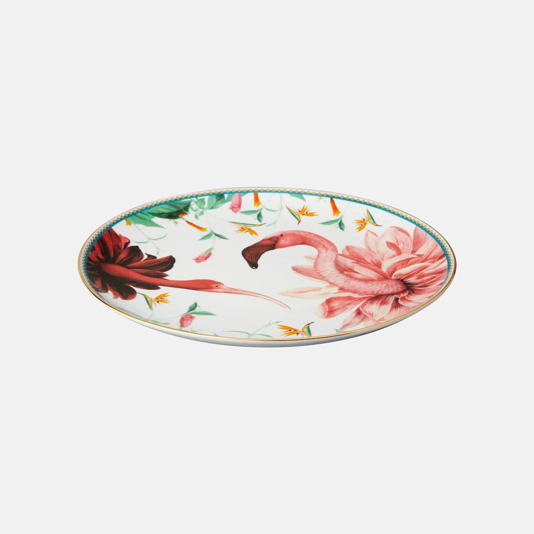 La DoubleJ - Birdbloom porcelain decorative plate