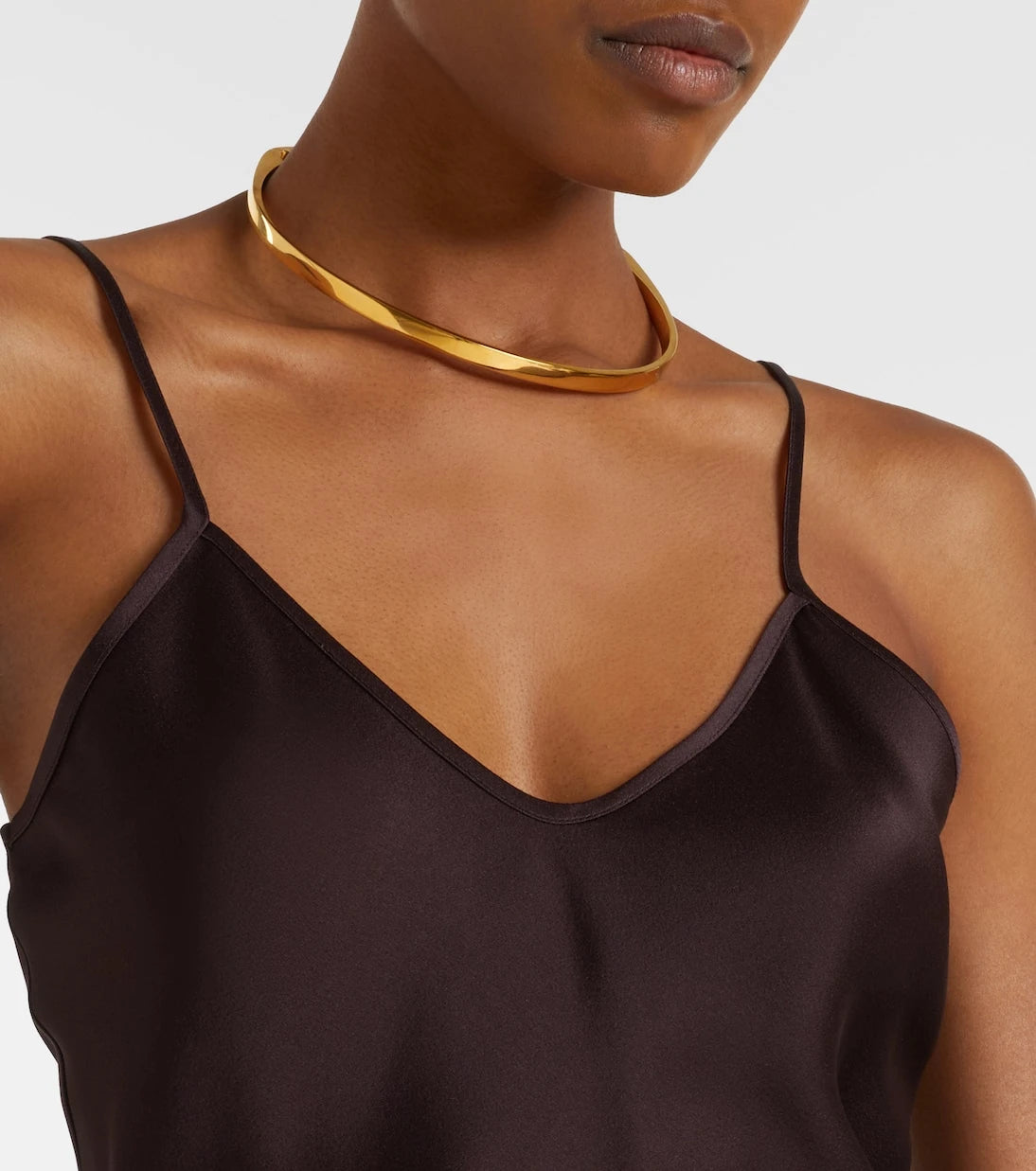 Max Mara - Crêpe satin camisole