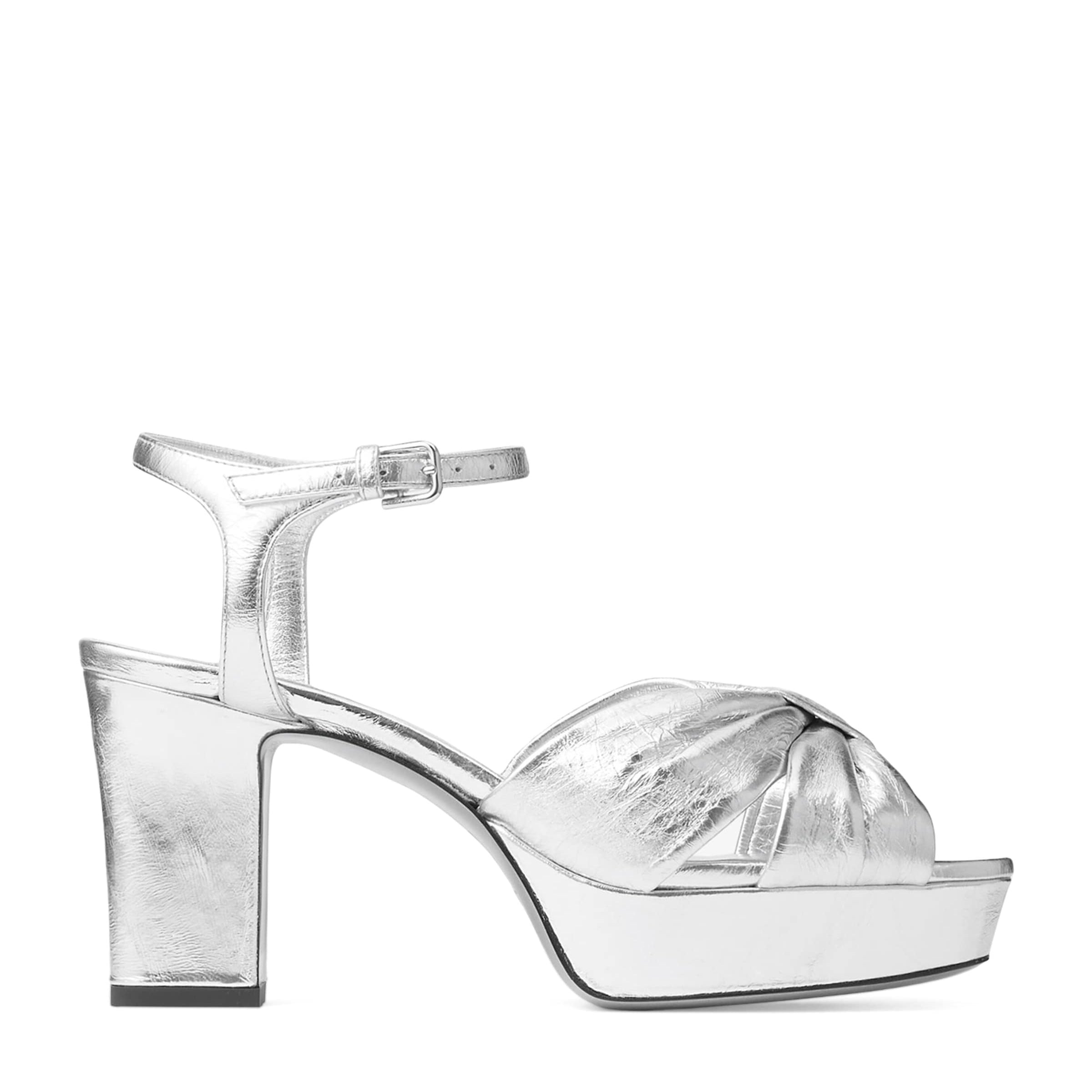 Heloise 80 Leather Heeled Sandals