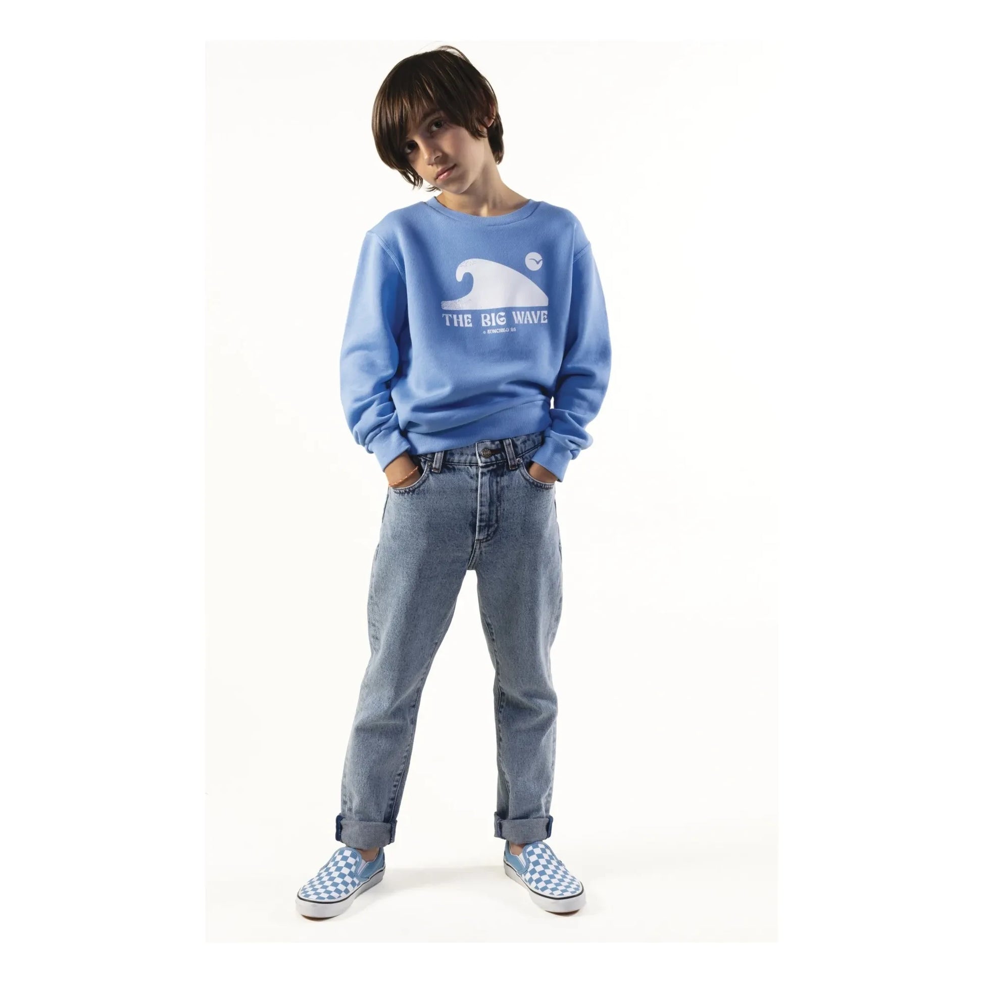 Sunchild - Bigwave sweatshirt | Azure blue